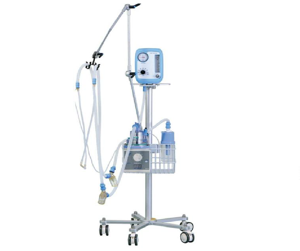 Bubble CPAP device for neonate – hospital ventilator support in Nigeria.