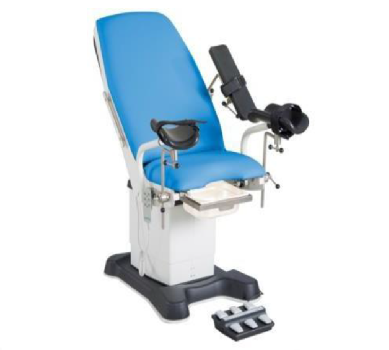 Electrical gynecological examination table with ergonomic design – reliable gynecologist medical equipment for clinics